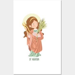 Saint Agatha Posters and Art